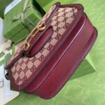 Gucci Horsebit 1955 Original GG Burgundy 25Cm 602204 9Y9NG 9865 - Image 4