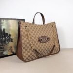 Gucci Horsebit 1955 Shoulder Medium Tote Bag Brown 36Cm 623694 - Image 3