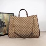 Gucci Horsebit 1955 Shoulder Medium Tote Bag Brown 36Cm 623694 - Image 5