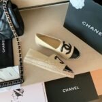 Chanel Espadrilles Shoes In Beige G29762 - Image 3