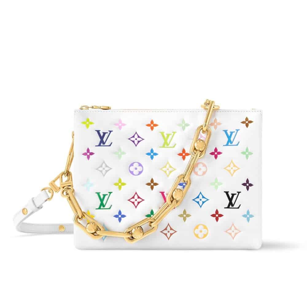 15-1-1000x1000-1 Louis Vuitton X Murakami Coussin PM Monogram Multicolor 20Cm M13233 - Image 1