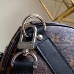 Louis Vuitton Keepall Bandouliere 45 Monogram Macassar Canvas 45cm LV M56711 - Image 6