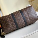 Louis Vuitton Keepall Bandouliere 45 Monogram Macassar Canvas 45cm LV M56711 - Image 4