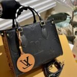 Louis Vuitton Onthego MM Wild at Heart Black 35Cm M58522 - Image 3