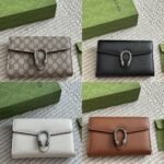 Gucci Dionysus Mini Chain Wallet Black 20Cm 401231 CAOGN 8176 - Image 3