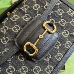 Gucci Horsebit 1955 Original GG Black And Ivory 25Cm 602204 UN3BG 1274 - Image 4
