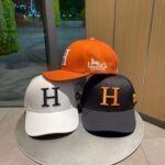 Hermes New Carriage Baseball Cap White - Image 4