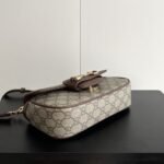 Gucci Horsebit 1955 Small Top Handle Bag Beige And Brown 22Cm - Image 4