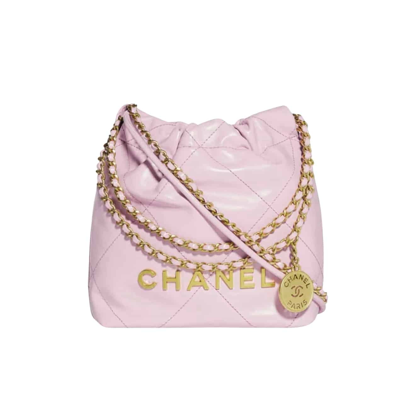 Thumbnail-1-7 Chanel 22 Mini Handbag Purple 23Cm - Image 1