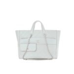 Chanel Ultra Pocket Shopping Tote White 37Cm