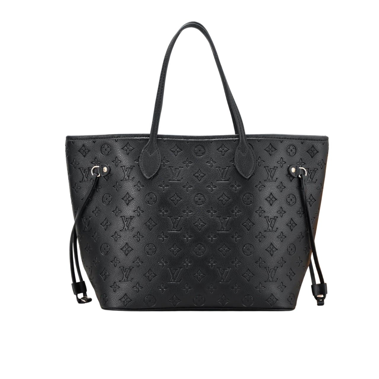 Thumbnail-25-2 Louis Vuitton Neverfull MM Monogram Empreinte Leather Black 31Cm - Image 1