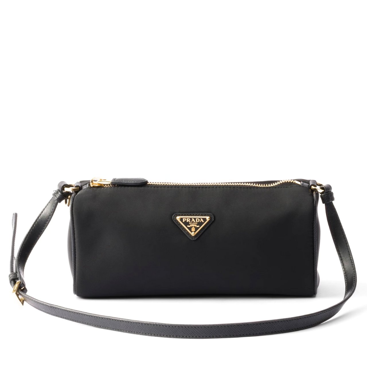 Thumbnail-51-1-1 Prada Re Nylon Pouch Black 22Cm 1NE058 2C05 F0002 - Image 1