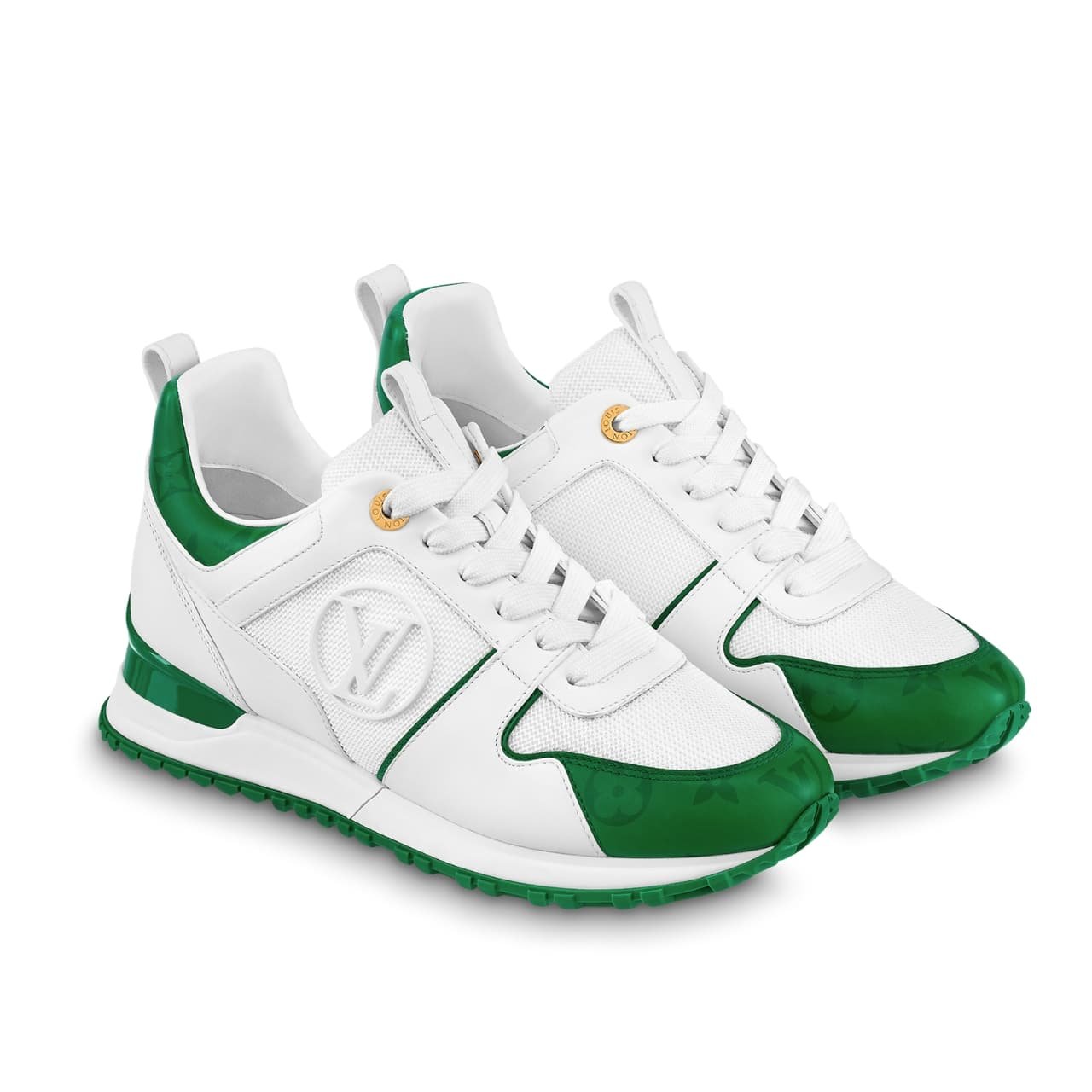 Thumbnail-60-1 Louis Vuitton Run Away Sneaker Green 1AB1T6 - Image 1