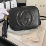 Gucci Soho Small Disco Bag Black 21Cm 308364 A7M0G 1000 - Image 2
