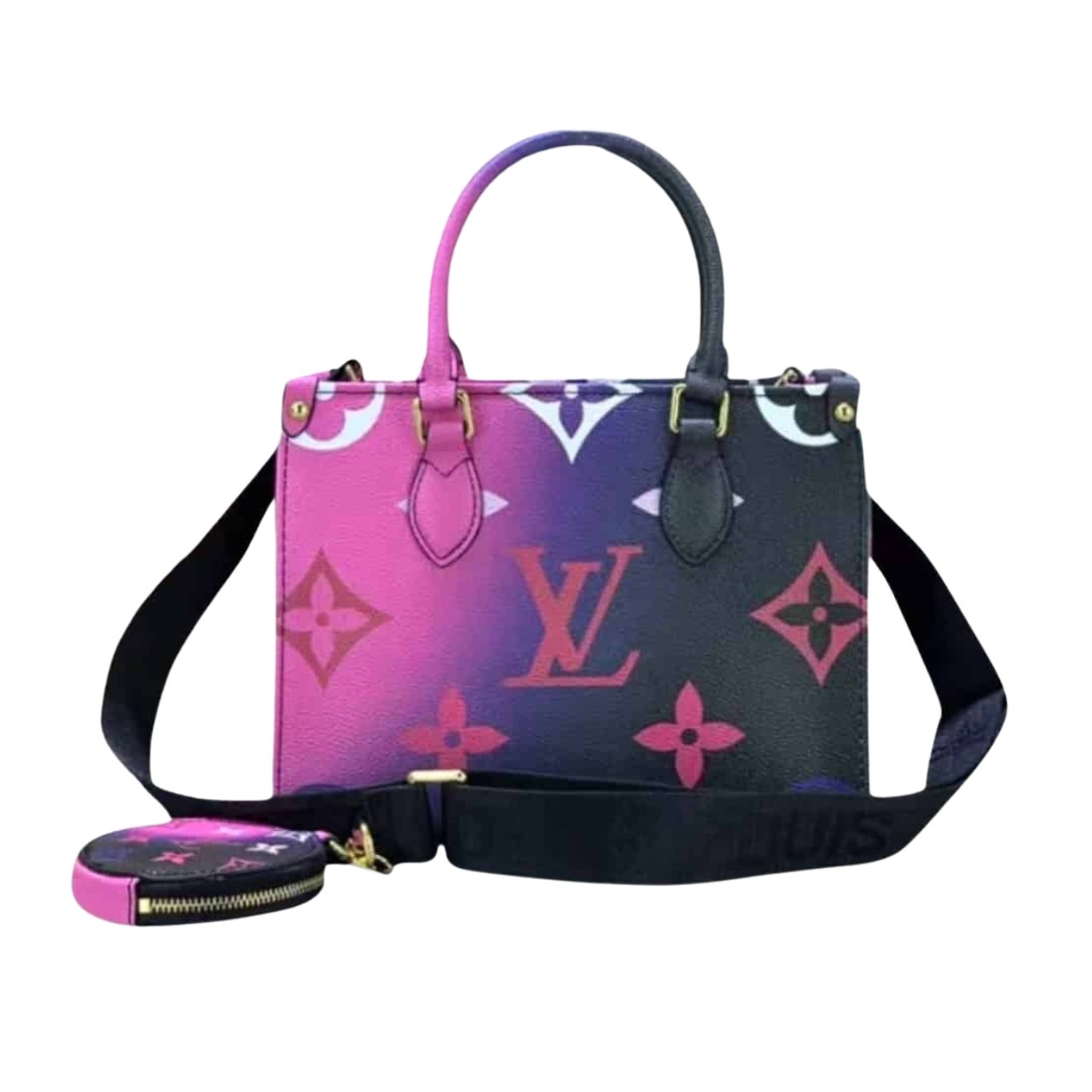 vel-21 Louis Vuitton Onthego Midnight Fuchsia 25Cm - Image 1