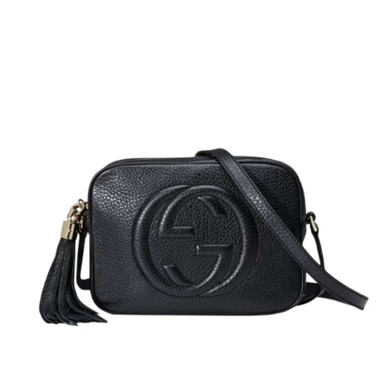 vel-7-6 Gucci Soho Small Disco Bag Black 21Cm 308364 A7M0G 1000 - Image 1